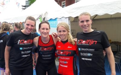 5e plaats in Weert bij 2e dames eredivisiewedstrijd op de teamrelay🐬