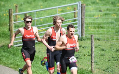 Wedstrijd verslag Heren 1 Team triathlon in Arnhem 2024